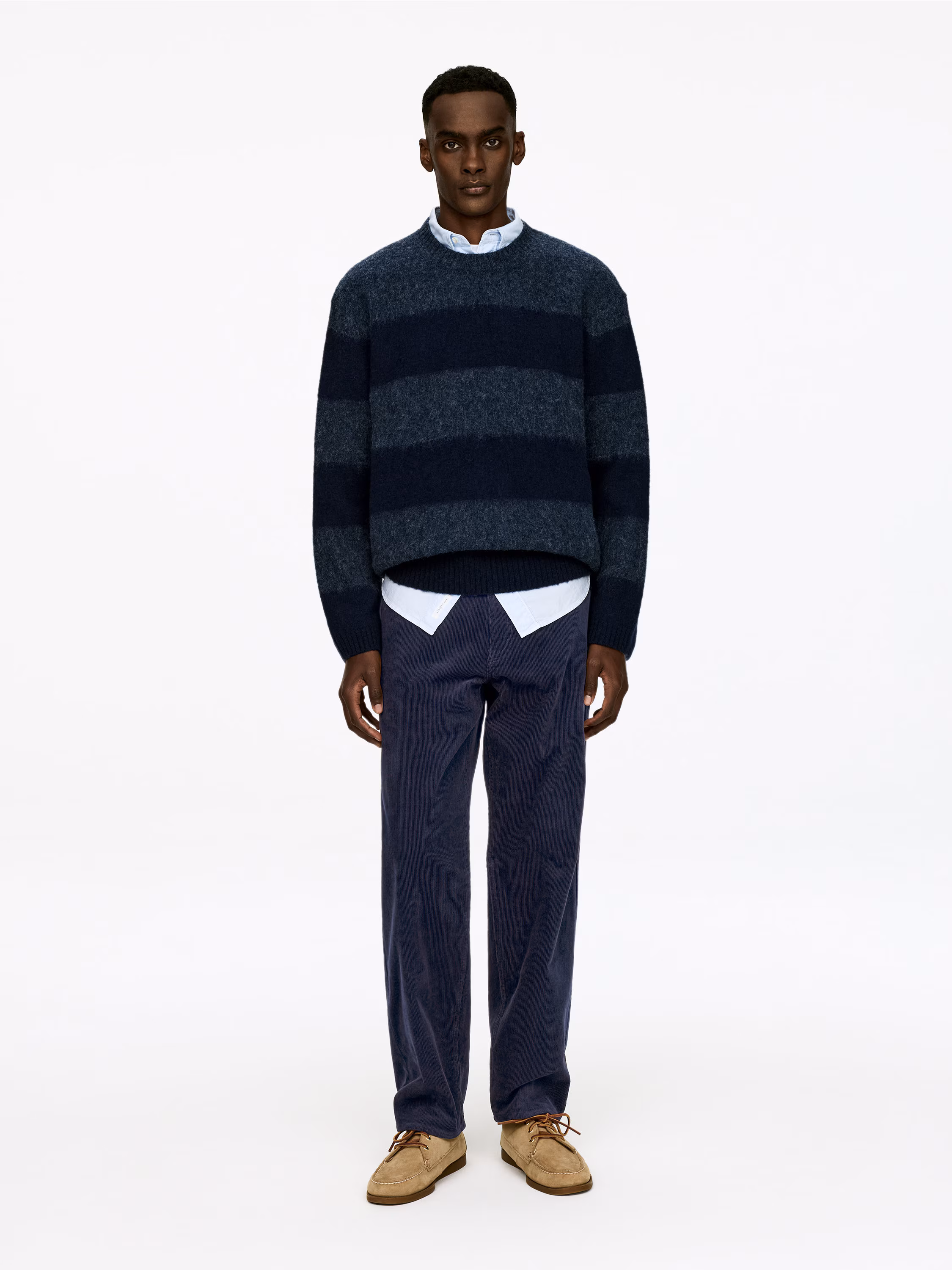 Loose Corduroy Trousers